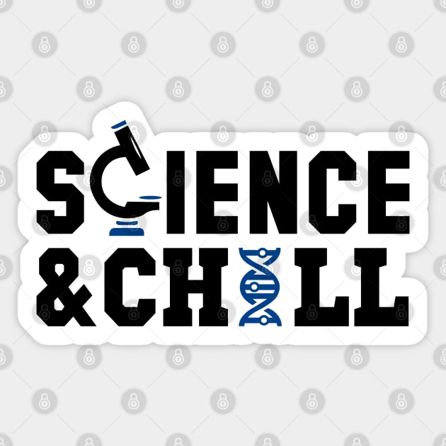 Science&Chill Sticker by KsuAnn